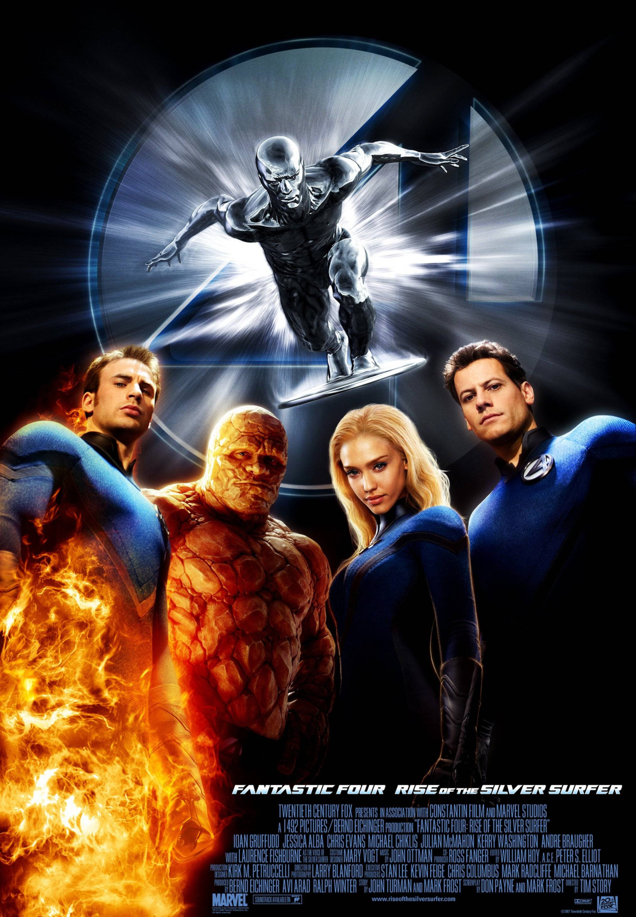 Fantastic 4- Rise of the Silver Surfer (2007) Hindi Dubbed Full Movie Watch Online HD